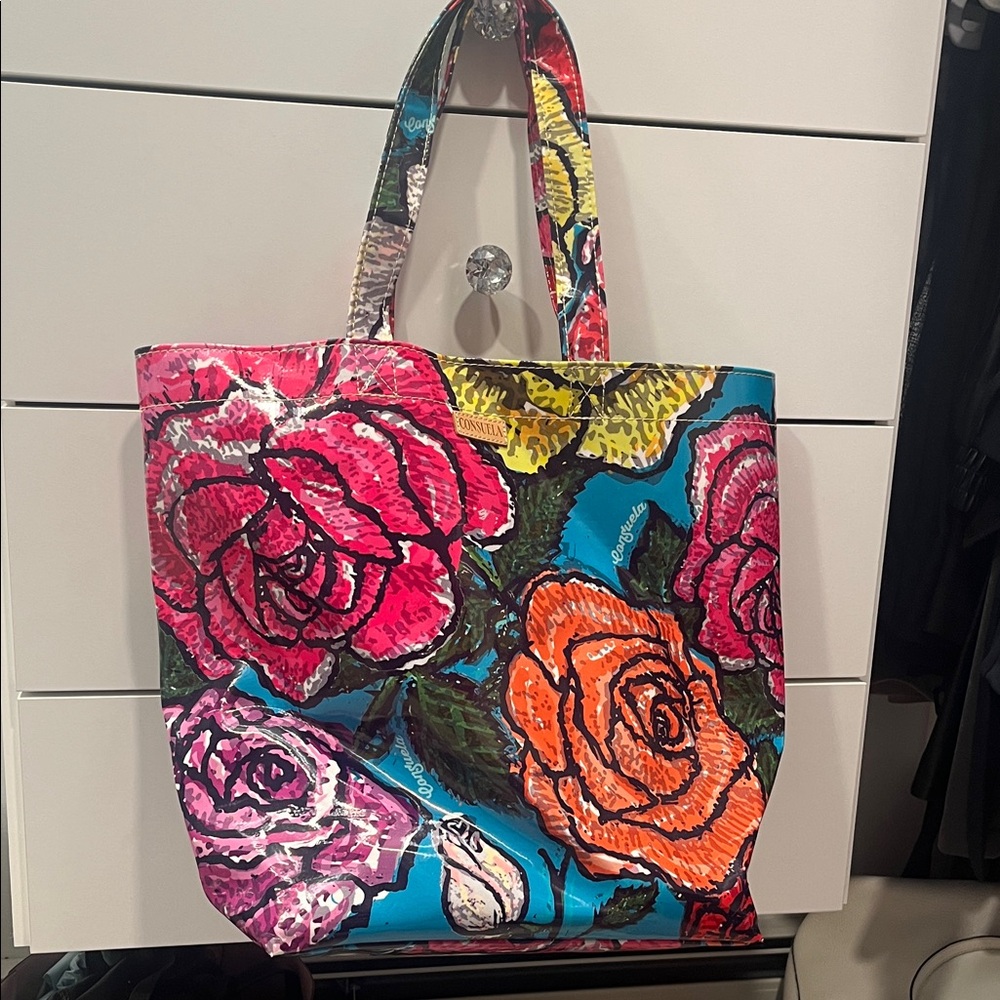 Floral Tote Bag - Multicolor